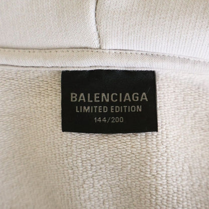 Balenciaga Bfrnd Music Zip Up Hoodie Gray — view 6