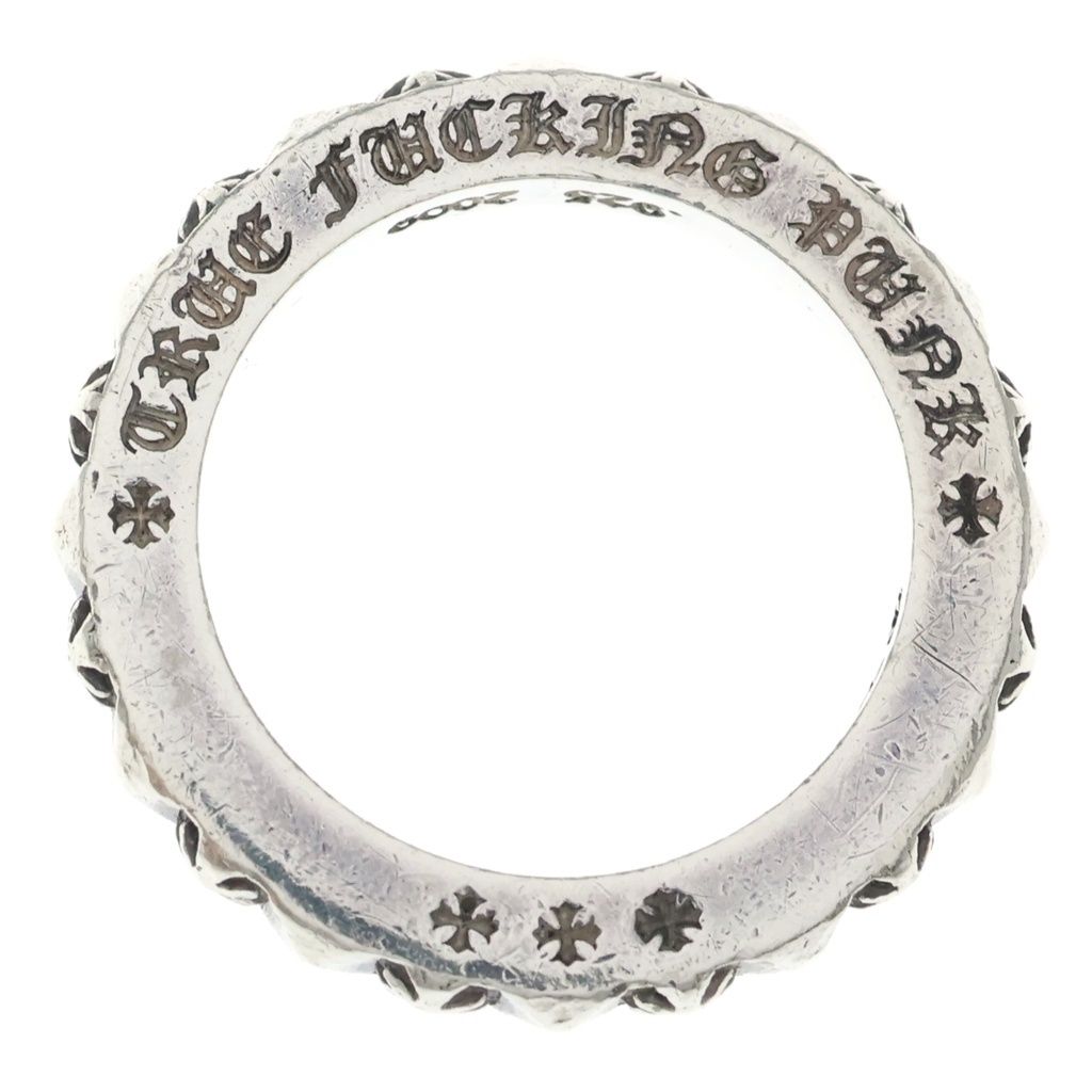 Chrome Hearts Tfp Pnk Pls True Faucin Punk CH Plus Ring Silver — view 6