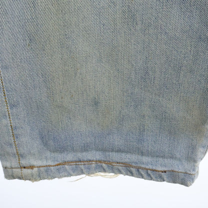 Gucci Distressed Organic Denim Pants Indigo — view 6