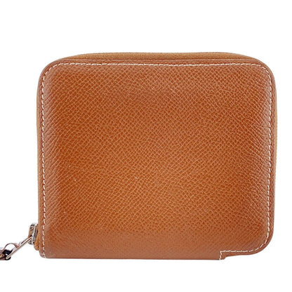 Hermes Compact Wallet Lion Azap Silk in Coin Purse
