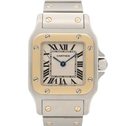 Cartier Watch Santos Galbee SM Silver 18K Stainless Steel