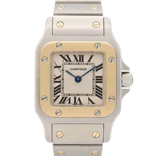 Cartier Watch Santos Galbee SM Silver 18K Stainless Steel