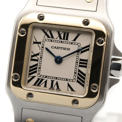 Cartier Watch Santos Galbee SM Silver 18K Stainless Steel — view 3