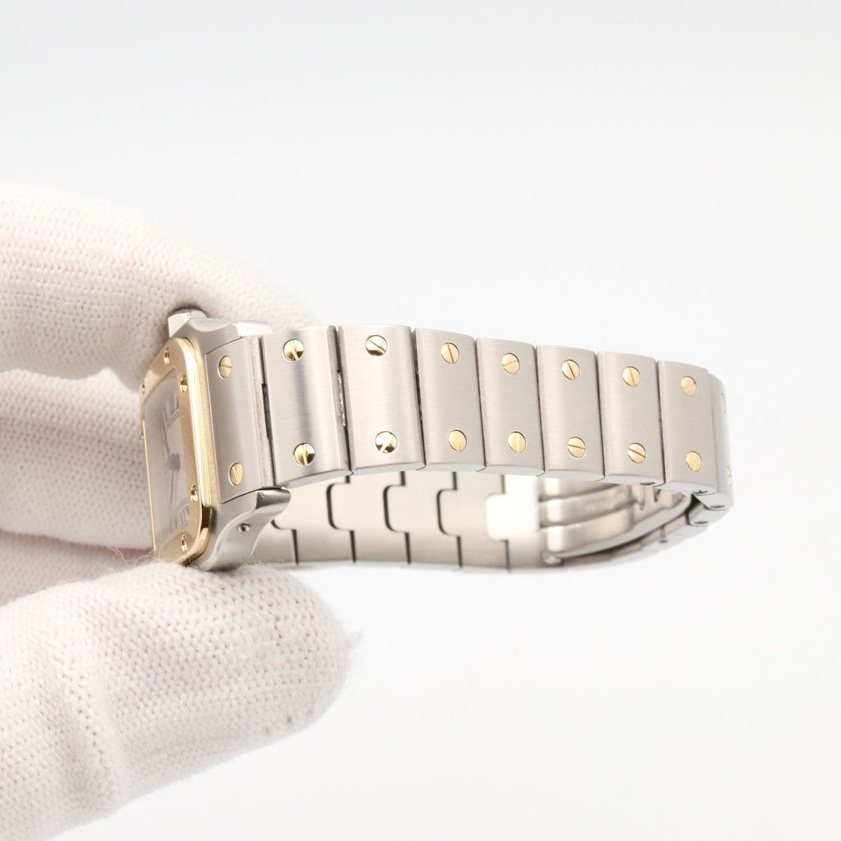 Cartier Watch Santos Galbee SM Silver 18K Stainless Steel — view 8