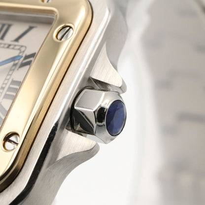 Cartier Watch Santos Galbee SM Silver 18K Stainless Steel — view 6