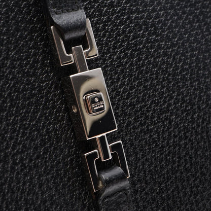 Gucci Tote Bag Jackie 002 Black Leather — view 7