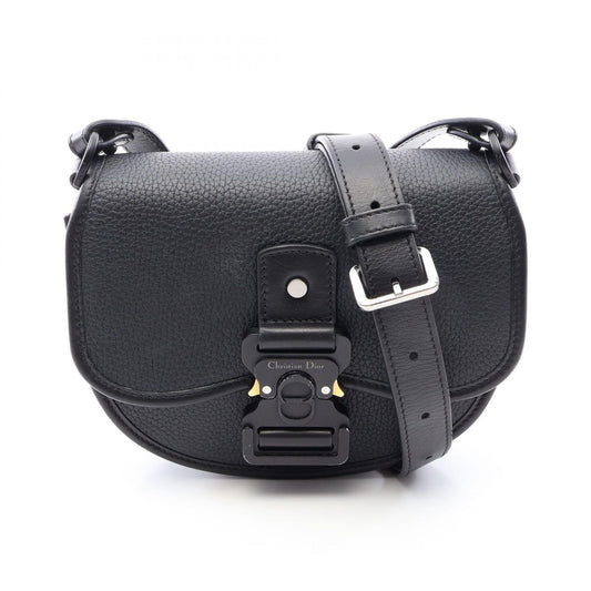 Dior Shoulder Bag Gallop Mini Black Leather