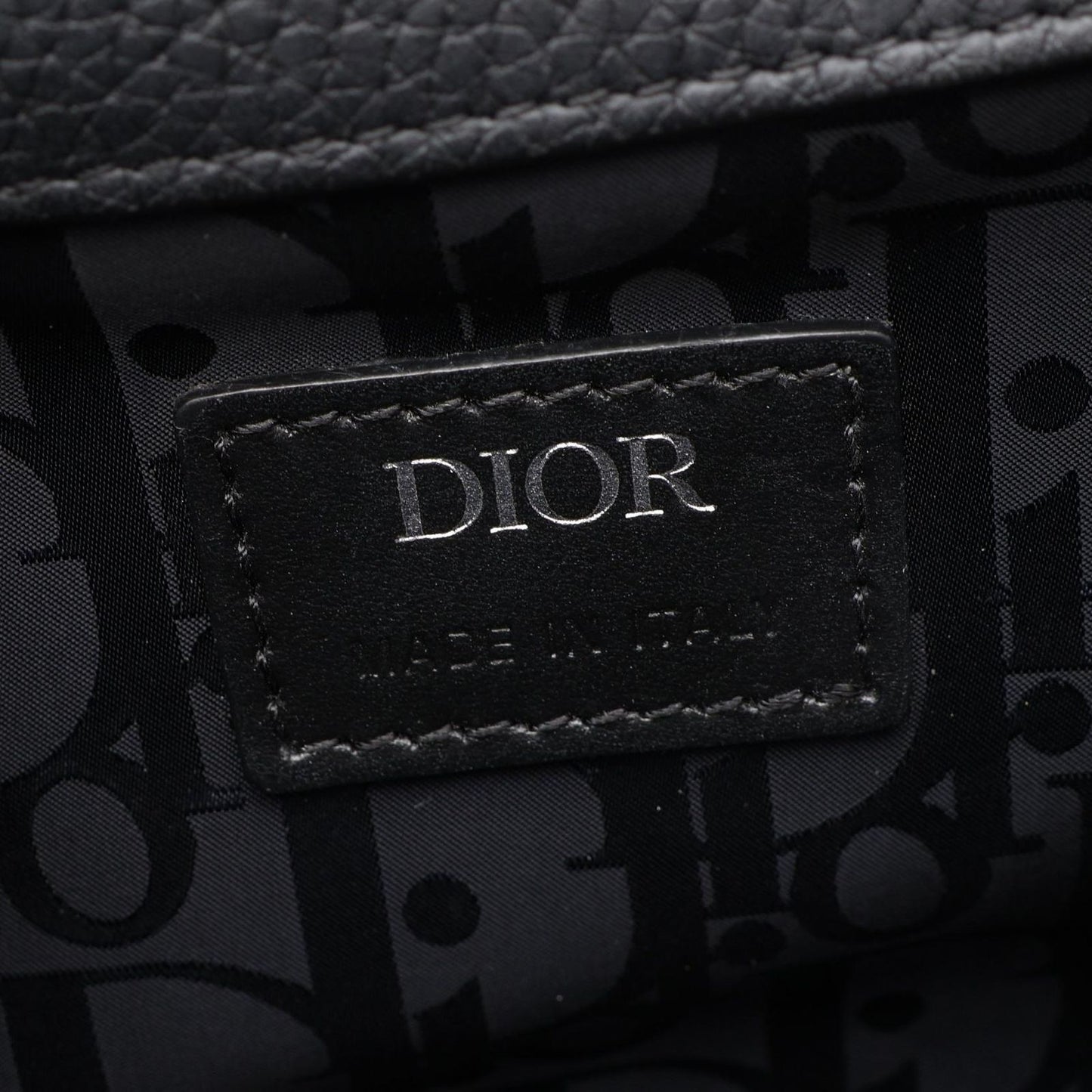 Dior Shoulder Bag Gallop Mini Black Leather — view 4
