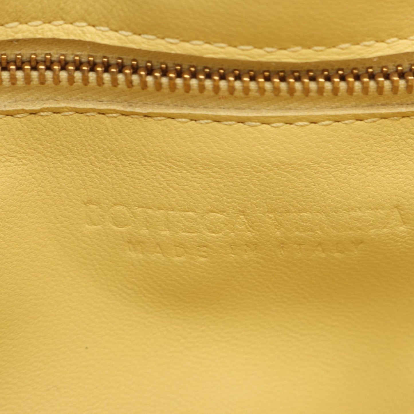 Bottega Veneta Shoulder Bag Padded Cassette Yellow Leather — view 4