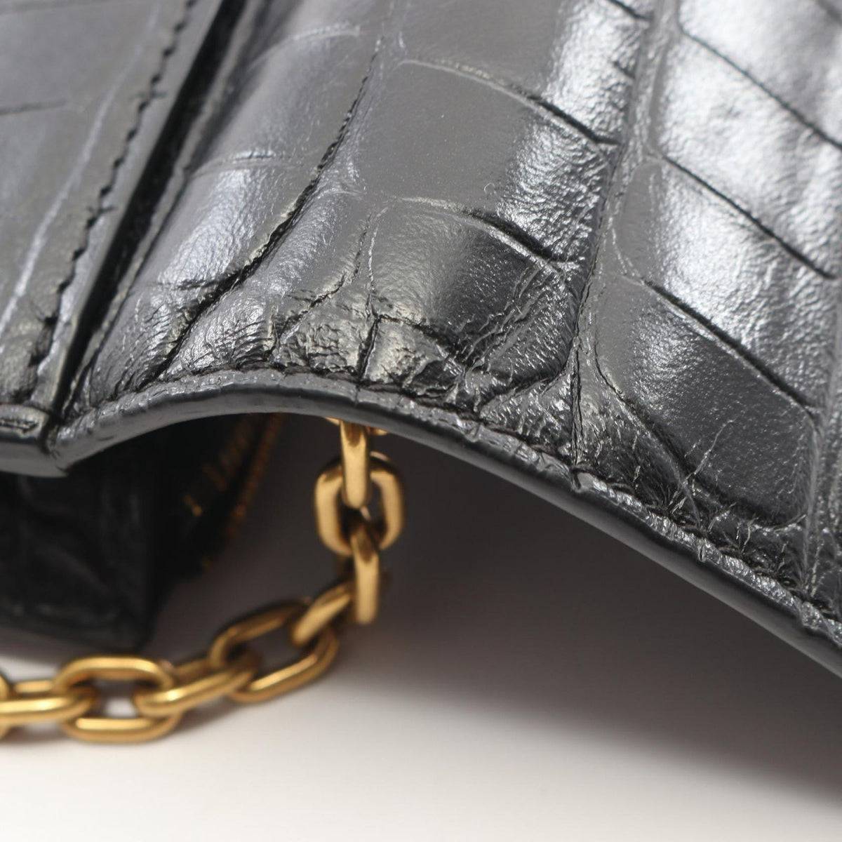 Balenciaga Shoulder Bag Gossip Croco — view 7