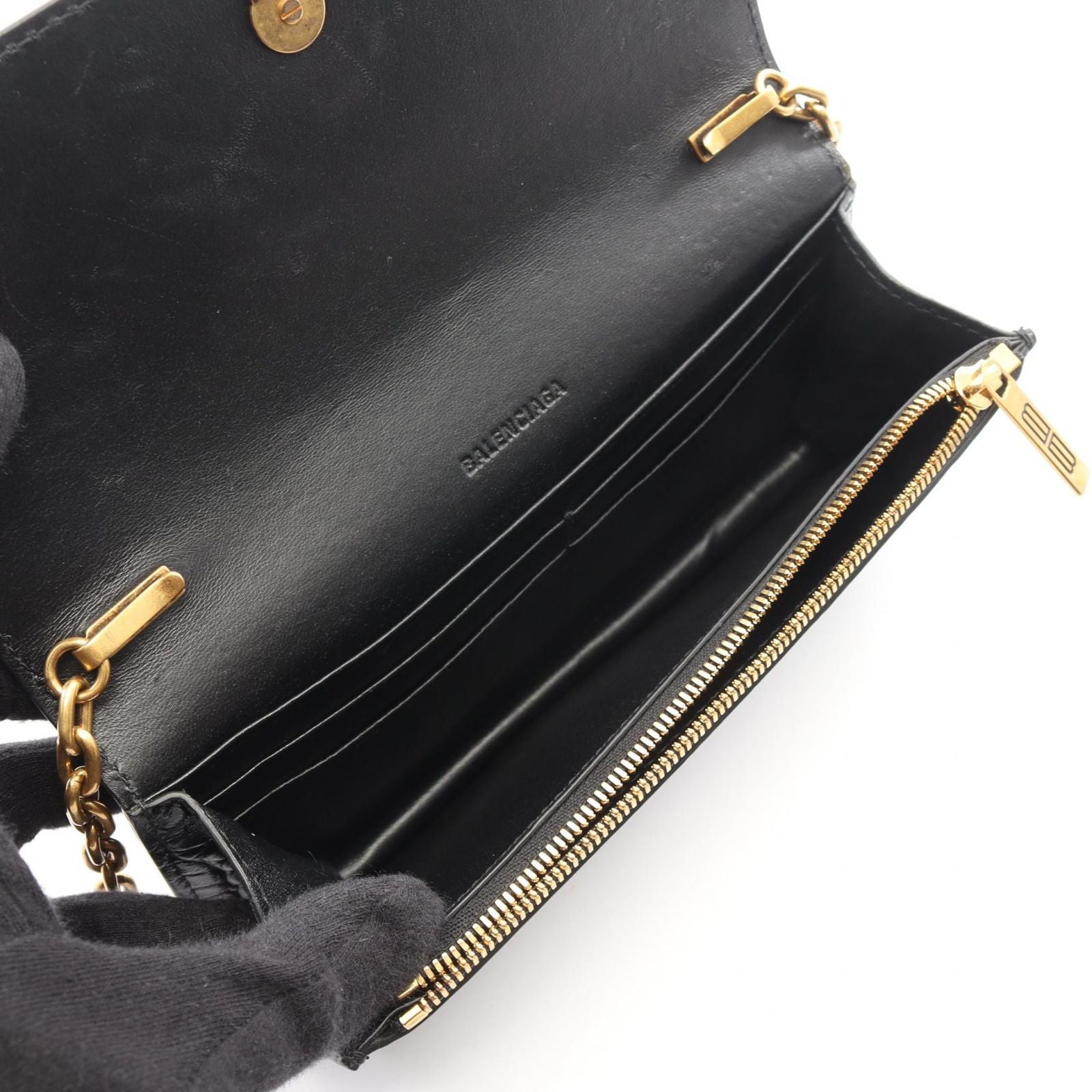 Balenciaga Shoulder Bag Gossip Croco — view 3