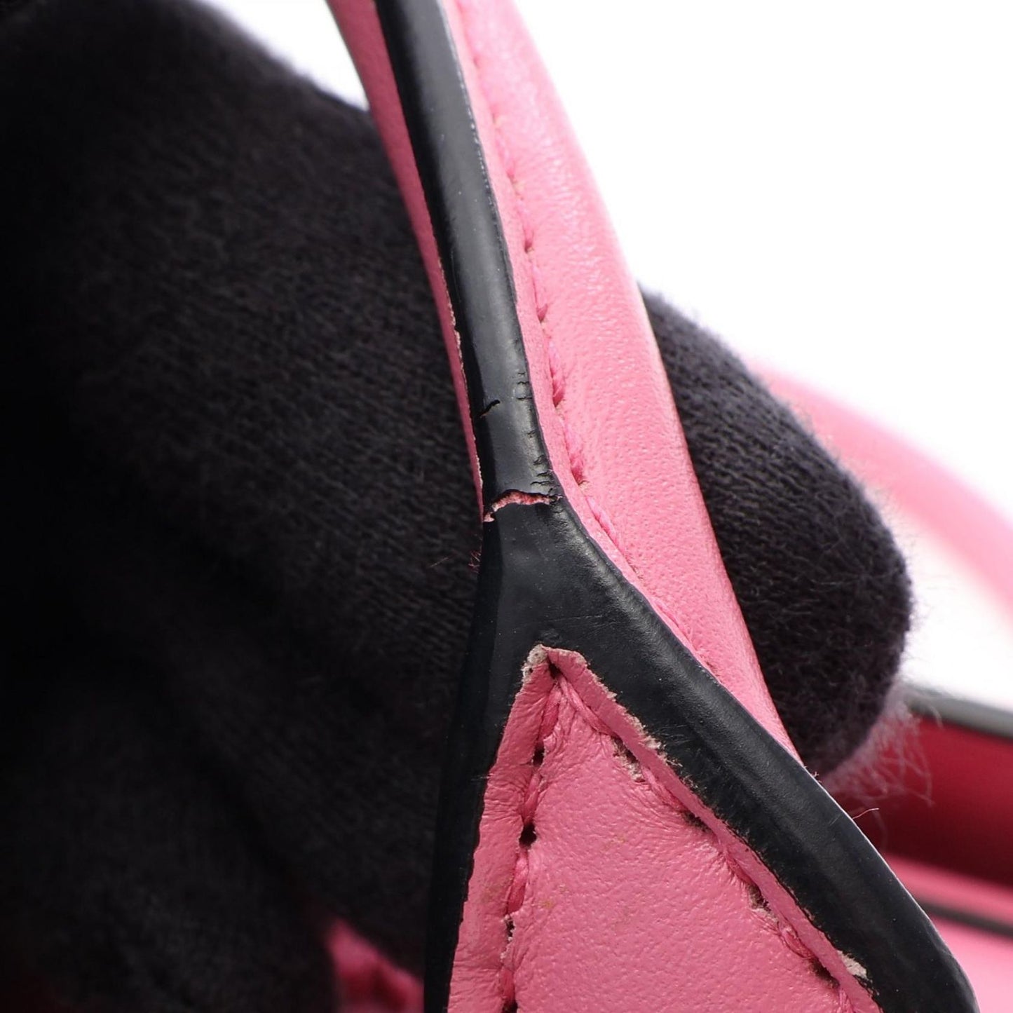 Prada Civil 2-Way Pink Leather Shoulder Bag — view 7