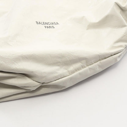 Balenciaga Shoulder Bag Crush Small Tote White Leather — view 6