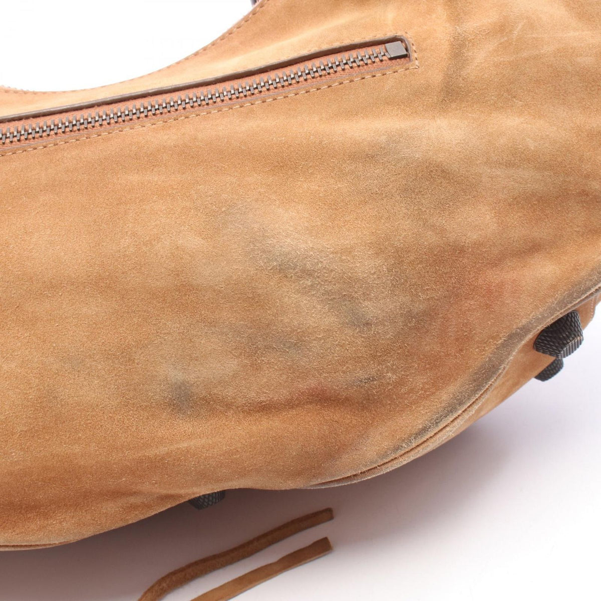 Balenciaga Shoulder Bag le Cagole Small Camel Suede — view 5
