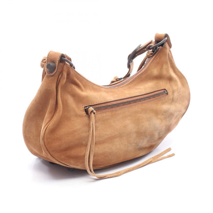 Balenciaga Shoulder Bag le Cagole Small Camel Suede — view 2
