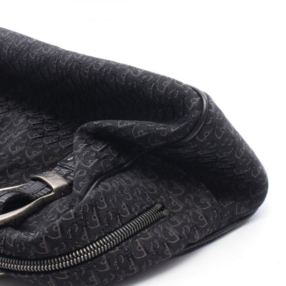 Dior Tote Bag Trotter Black Canvas Leather — view 8