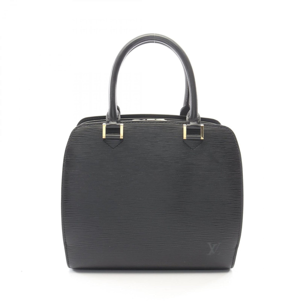 Louis Vuitton Pont Neuf Epi Noir Leather Handbag