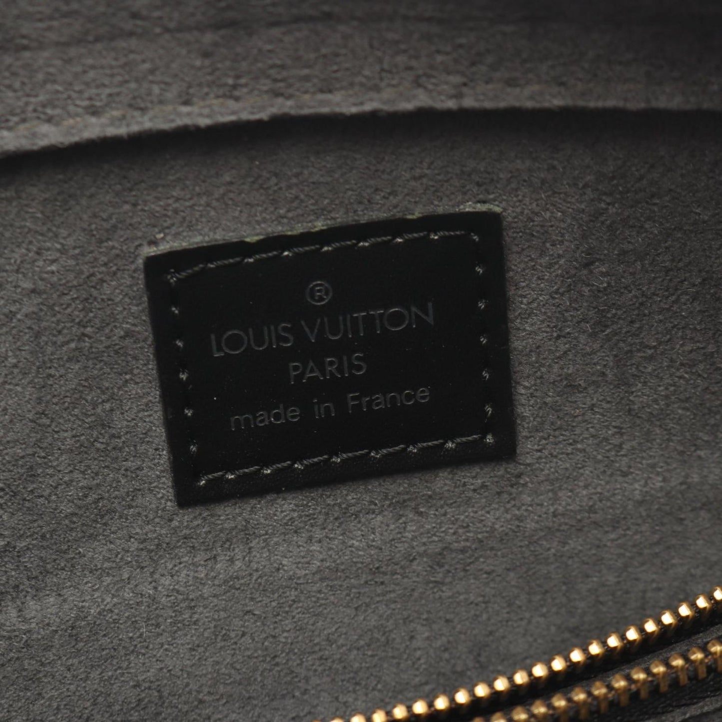 Louis Vuitton Pont Neuf Epi Noir Leather Handbag — view 4