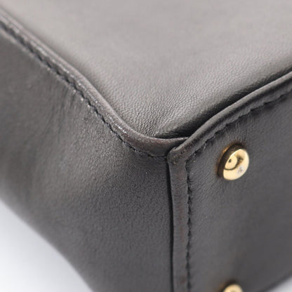 Chanel Shoulder Bag Choco Bar Black Lambskin CC Logo — view 8