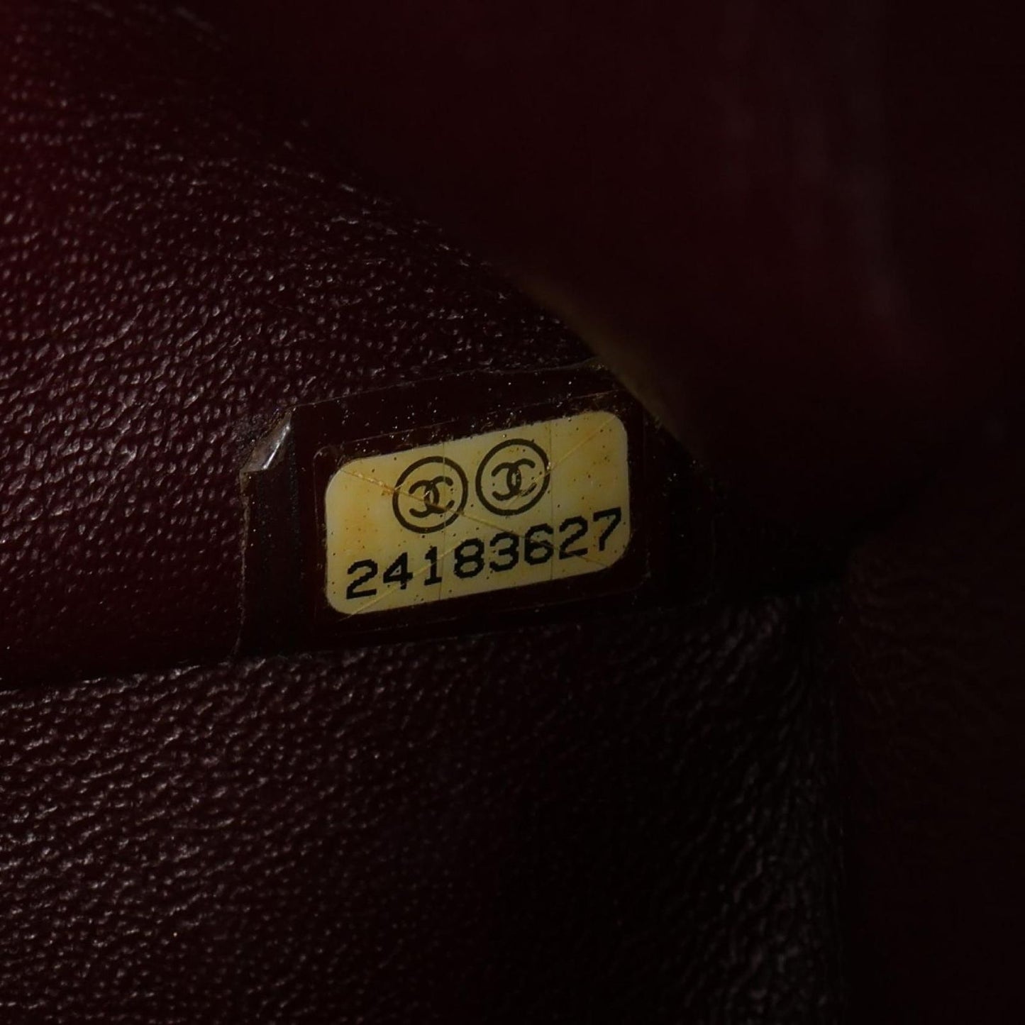Chanel Shoulder Bag Quilted Double Flap Black Caviar Leather Chain — view 5