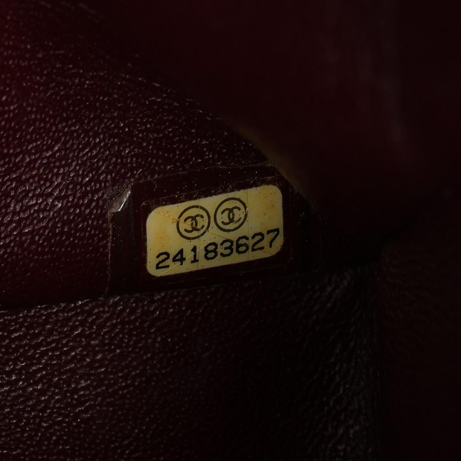 Chanel Shoulder Bag Quilted Double Flap Black Caviar Leather Chain — view 5