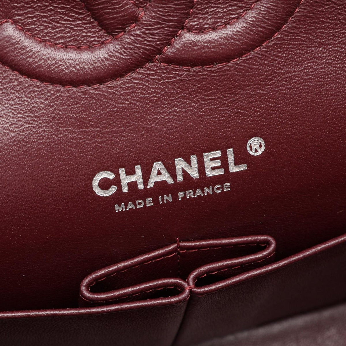 Chanel Shoulder Bag Quilted Double Flap Black Caviar Leather Chain — view 4