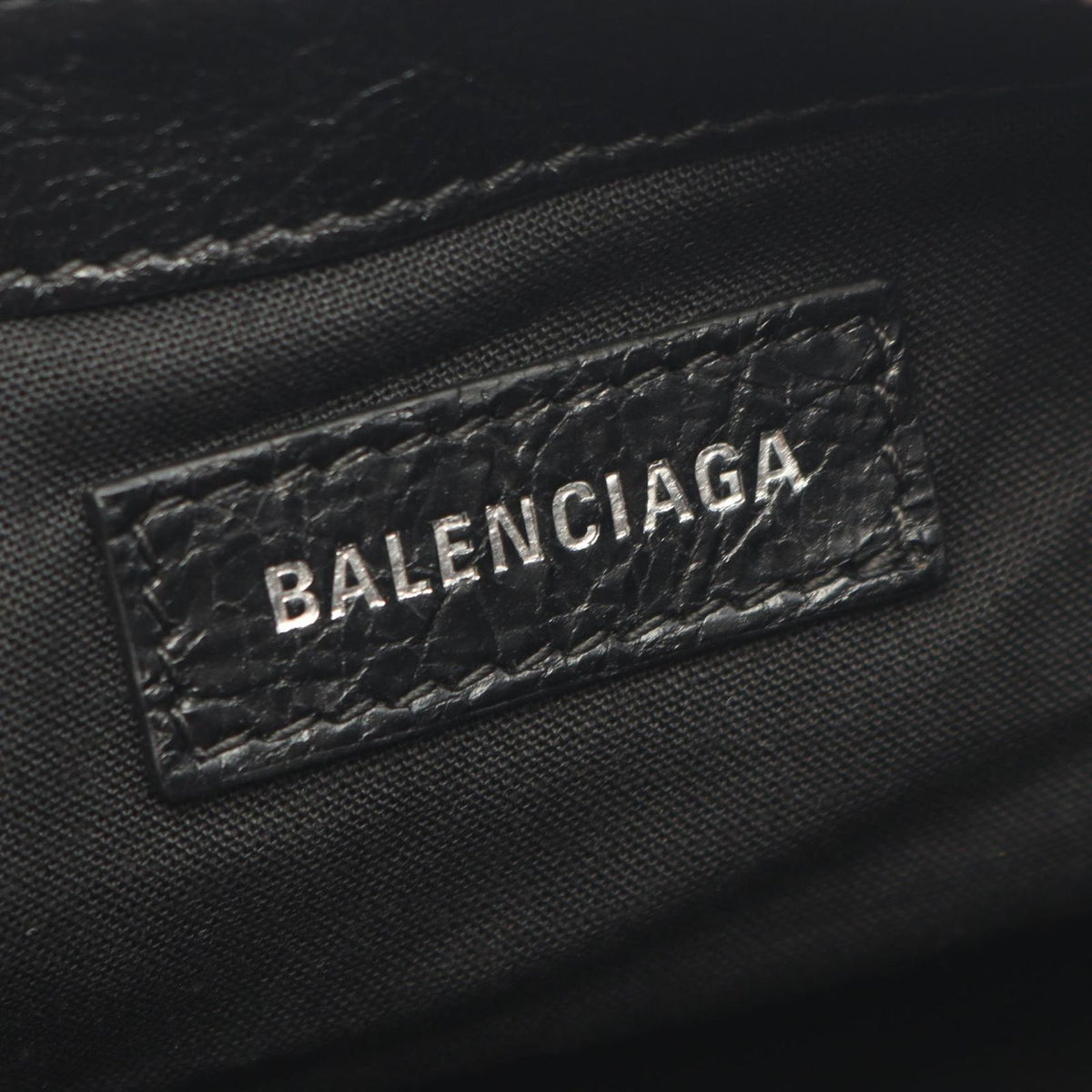 Balenciaga Shoulder Bag Superbusy Super Busy Small Black Leather — view 4