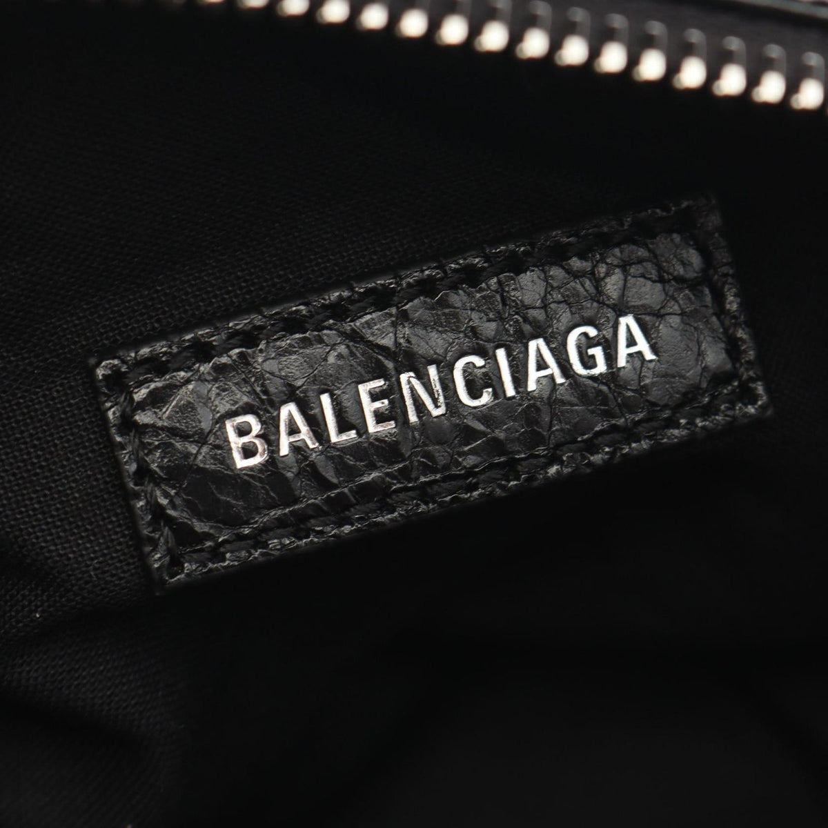 Balenciaga Shoulder Bag Superbusy Super Busy Black Leather x S — view 4
