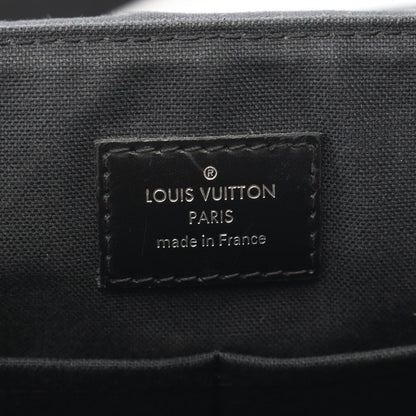 Louis Vuitton Shoulder Bag District PM Damier Graphite Canvas Leather — view 4