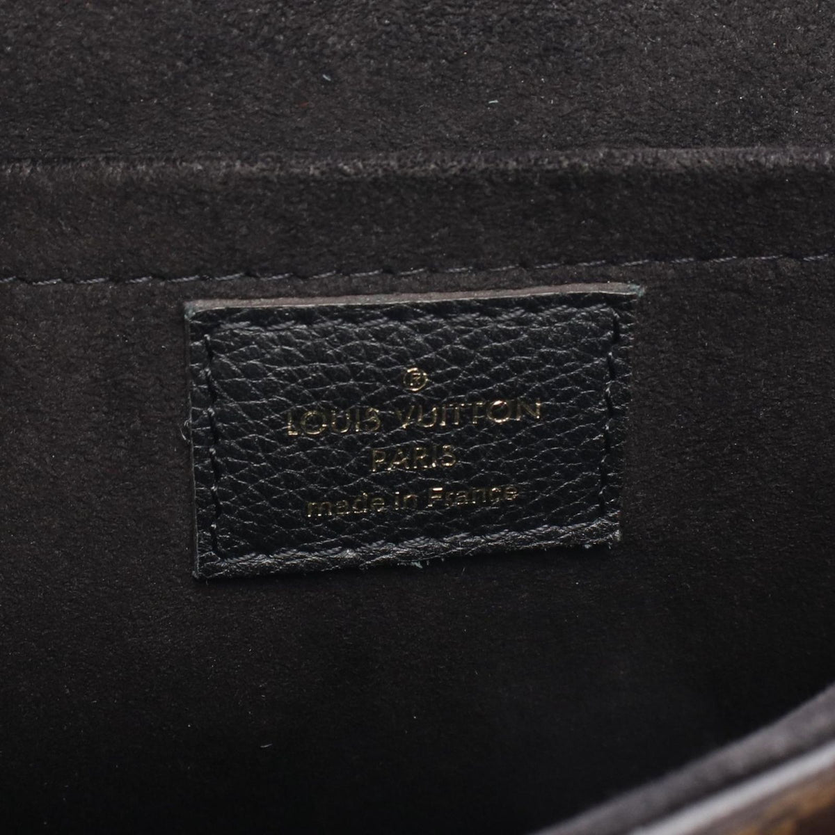Louis Vuitton Marignan 2-Way Noir Canvas Leather Handbag — view 4