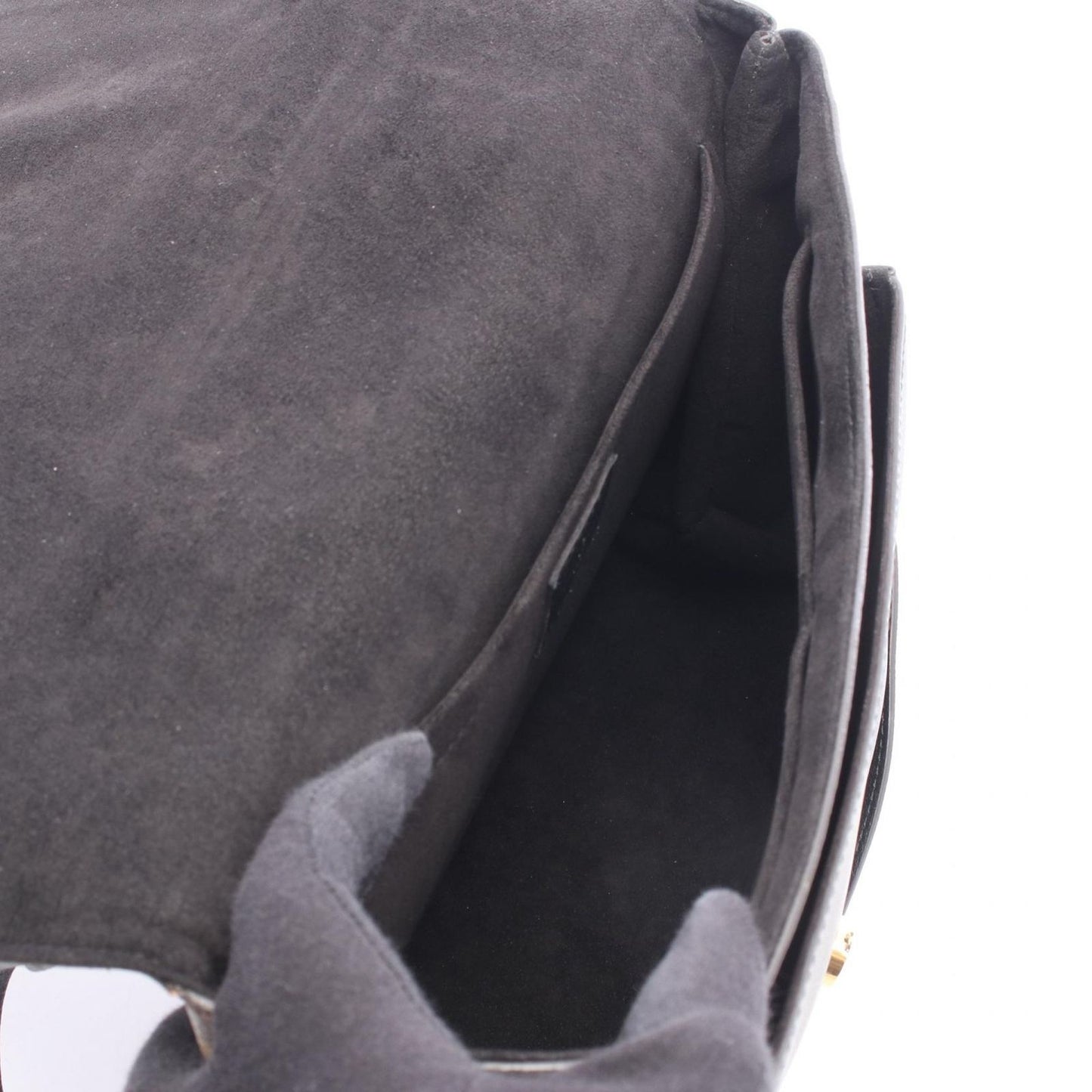 Louis Vuitton Marignan 2-Way Noir Canvas Leather Handbag — view 3