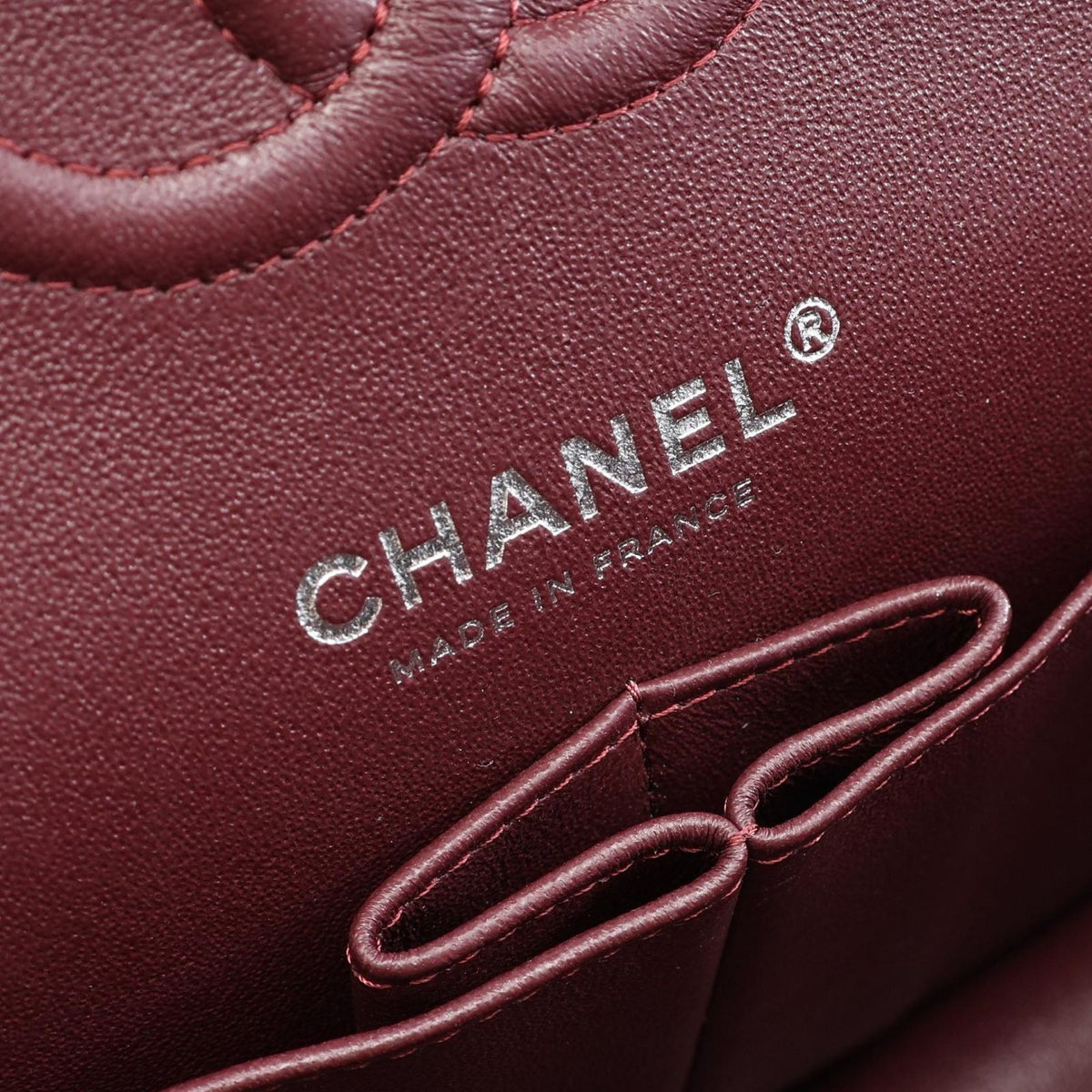 Chanel Shoulder Bag Quilted Double Flap Black Caviar Leather Chain — view 4