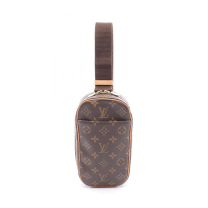 Louis Vuitton Waist Bag Pochette Gange Monogram Canvas Leather