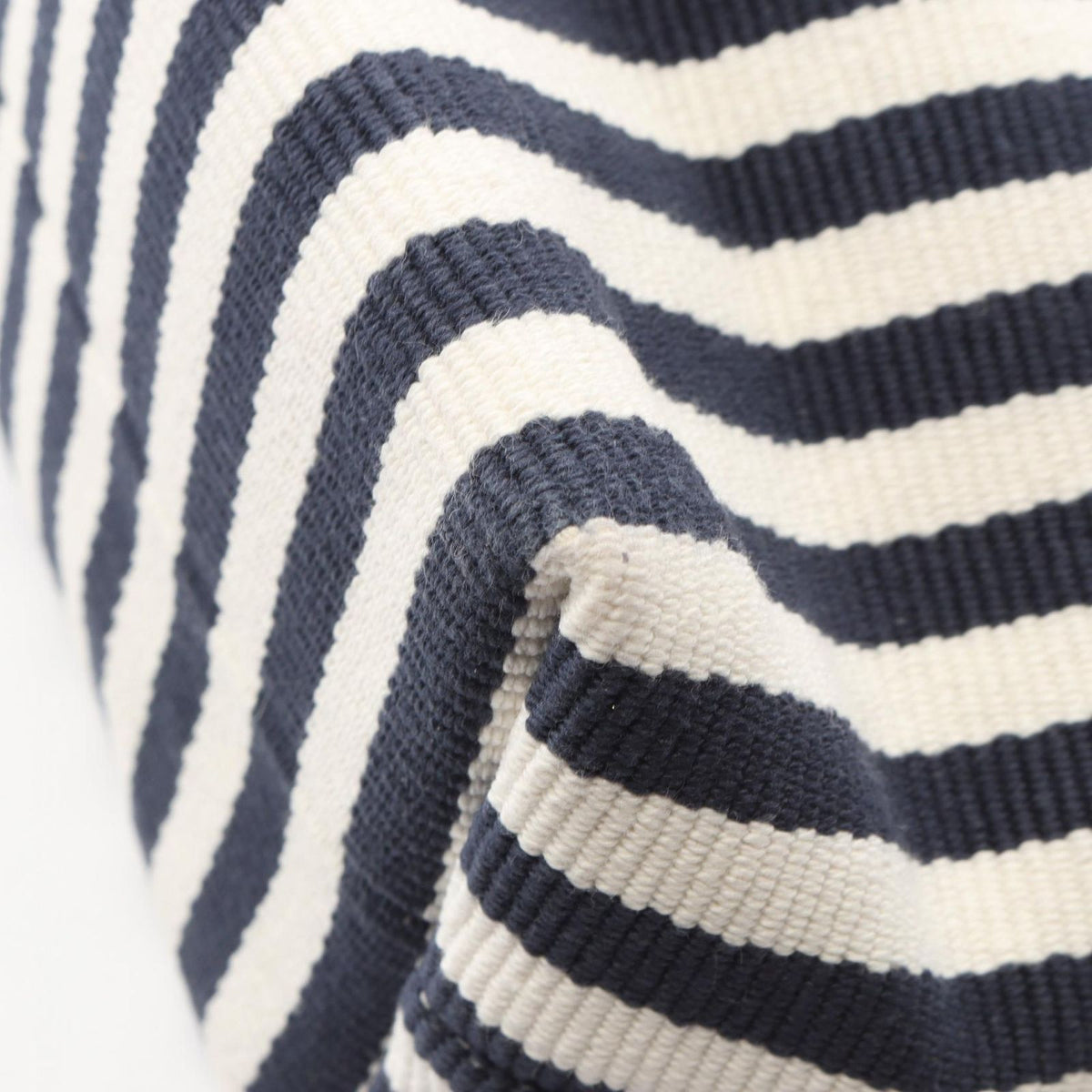 Miu Miu Handbag Cannette' Righe Stripe White Navy Brown Canvas Leather Spirit — view 6