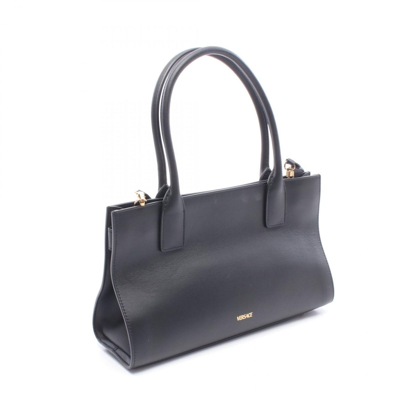 Versace Shoulder Bag Medusa 95 2-Way Black Leather — view 2