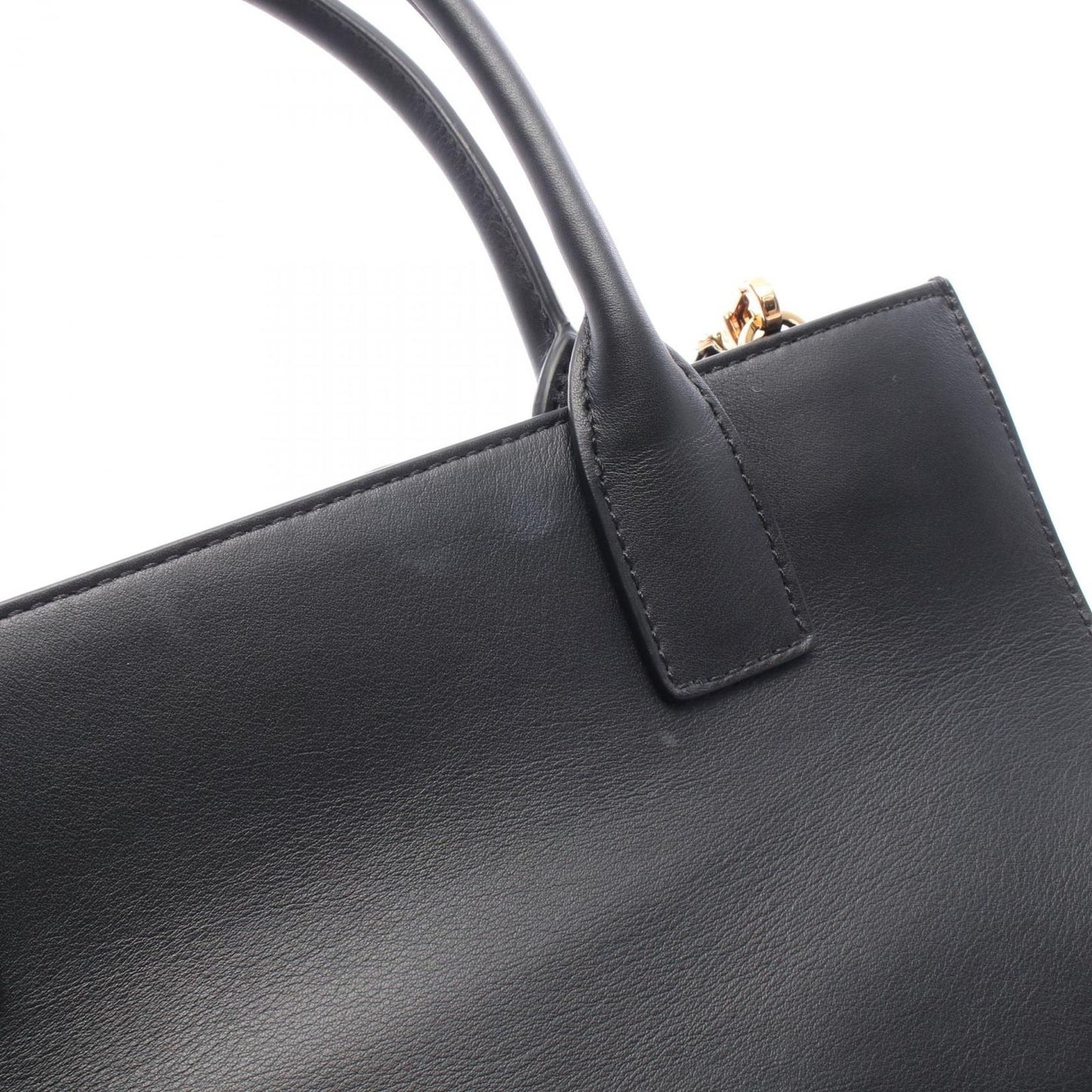 Versace Shoulder Bag Medusa 95 2-Way Black Leather — view 7