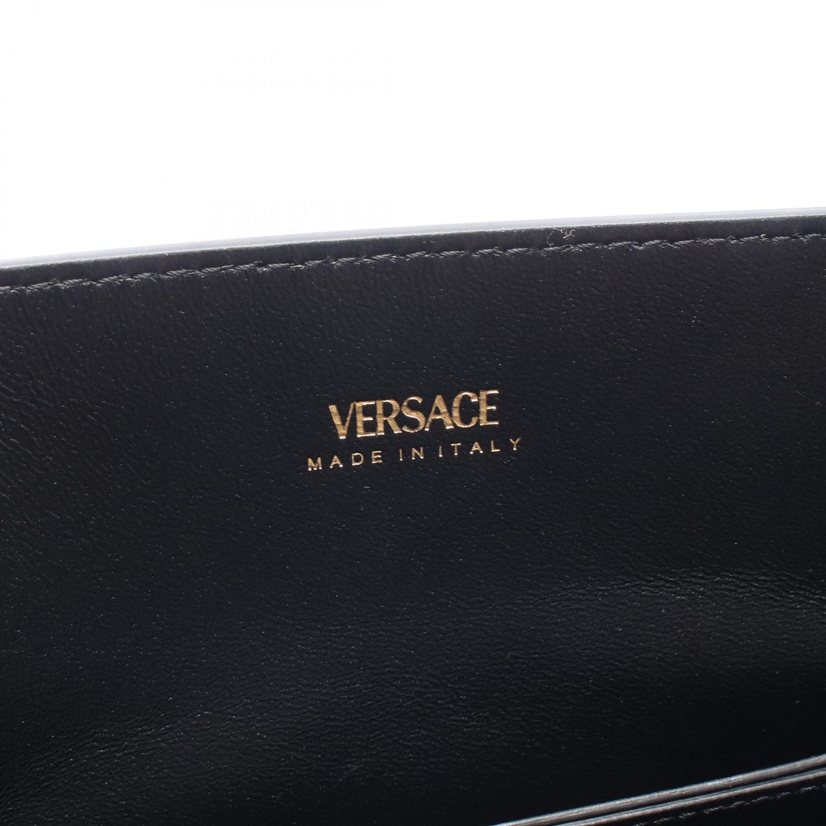 Versace Shoulder Bag Medusa 95 2-Way Black Leather — view 4