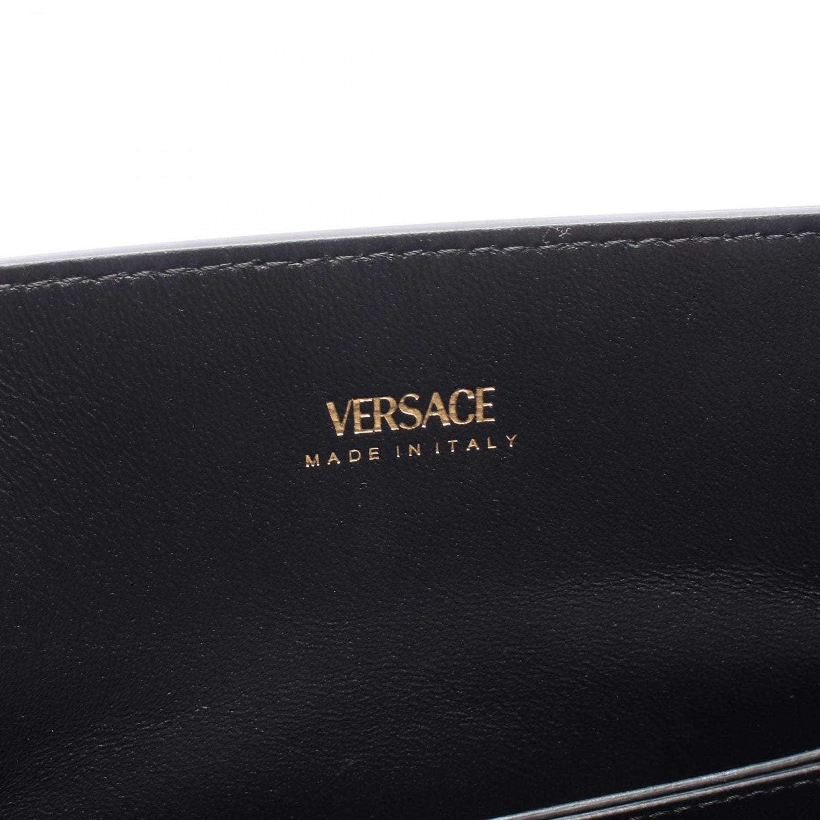 Versace Shoulder Bag Medusa 95 2-Way Black Leather — view 4