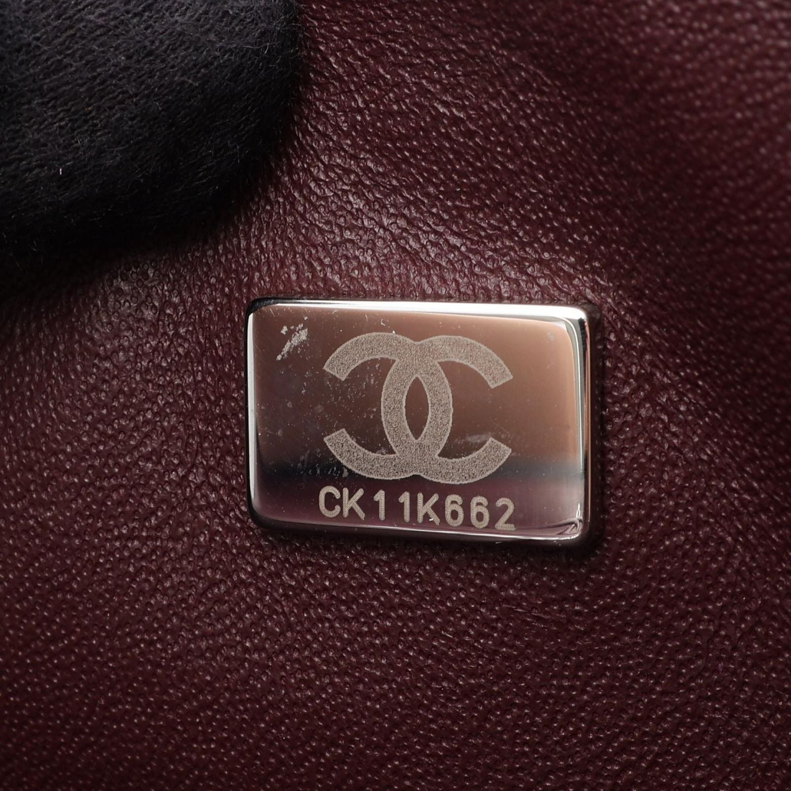 Chanel Shoulder Bag Quilted Double Flap Black Lambskin Chain — view 5