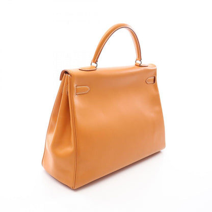 Hermes Kelly 35 2-Way Natural Leather Handbag — view 2