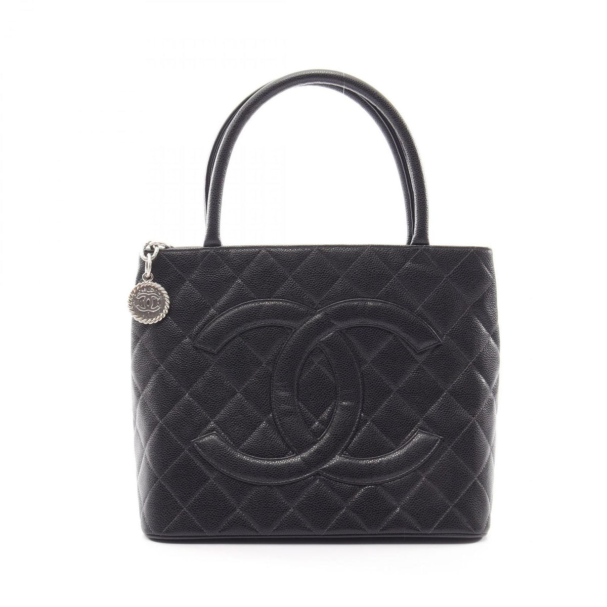 Chanel Tote Bag Reissue Black Caviar Leather