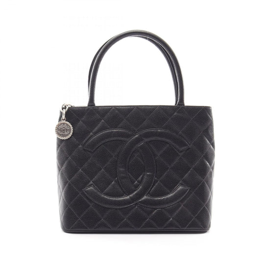 Chanel Tote Bag Reissue Black Caviar Leather