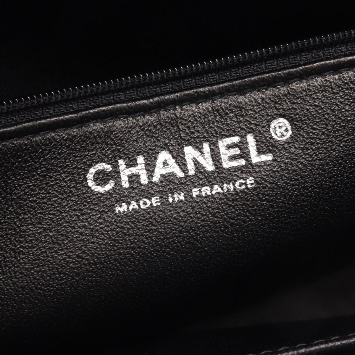 Chanel Tote Bag Reissue Black Caviar Leather — view 4