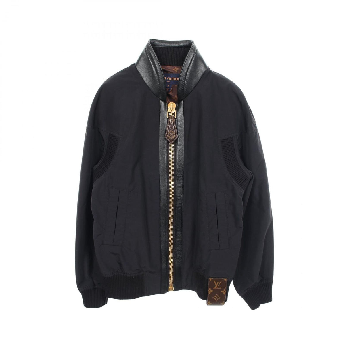 Louis Vuitton Monogram Short Jacket Fbp Nylon Leather Logo