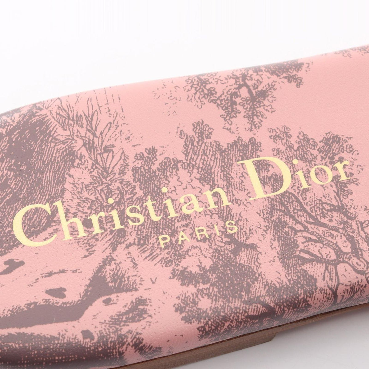 Dior Sandals Dway Slide Toile de Jouy Embroidery Canvas — view 5