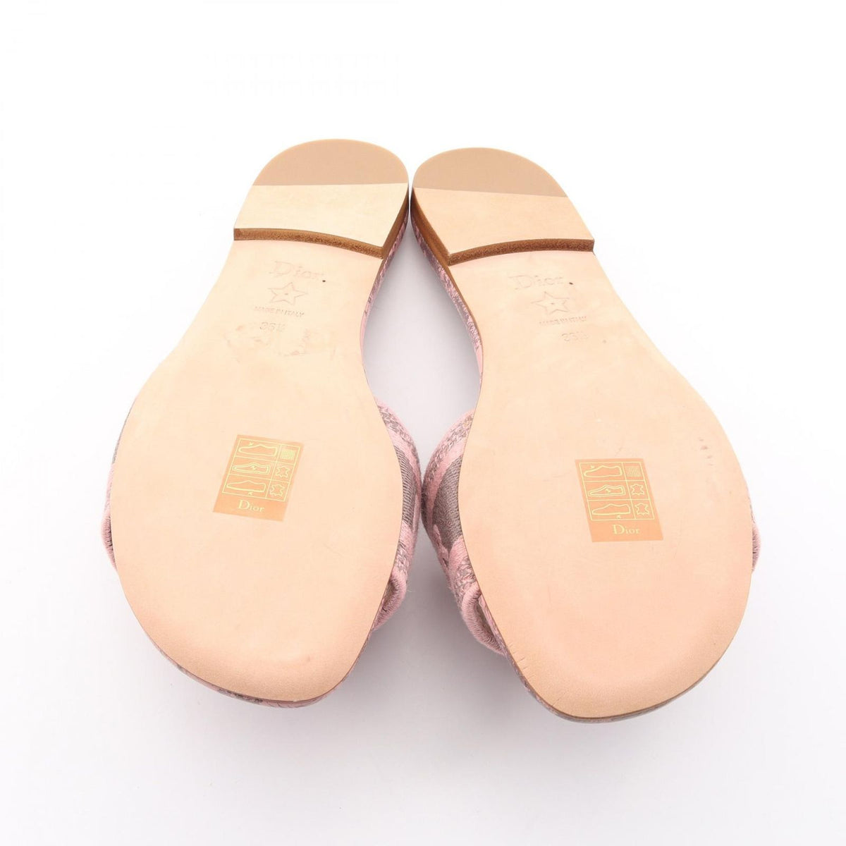 Dior Sandals Dway Slide Toile de Jouy Embroidery Canvas — view 4