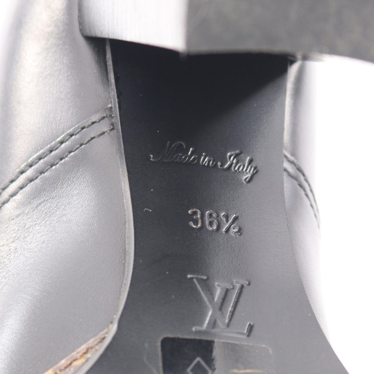Louis Vuitton Boots Star Trail Line Leather Canvas — view 6