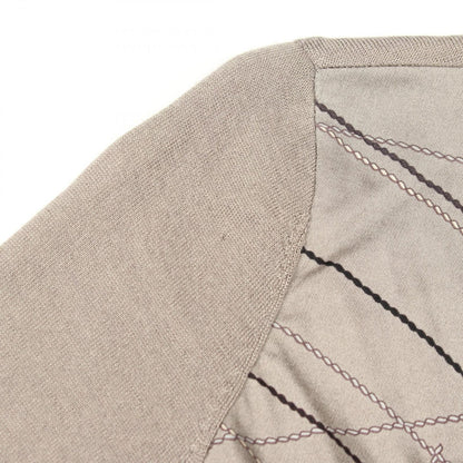Hermes Cardigan V-neck Contrast Silk Cashmere — view 8