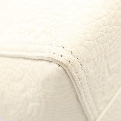 Louis Vuitton Shoulder Bag Triangle Messenger 2-Way White Leather — view 7