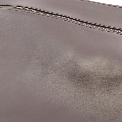 Louis Vuitton Shoulder Bag Sac Plat Utah Cafe Leather Sac — view 7